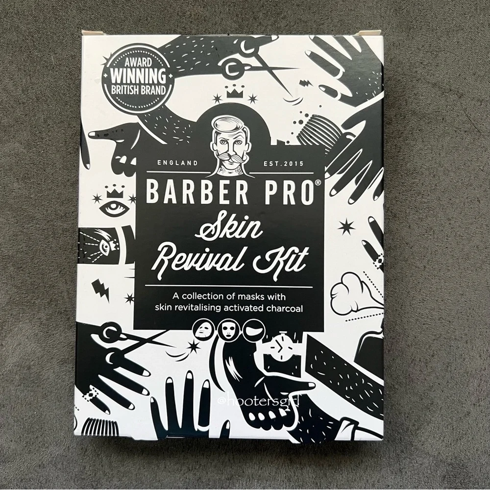 💈Barber Pro Skin Revival Face Mask Set 4 Pack💈
